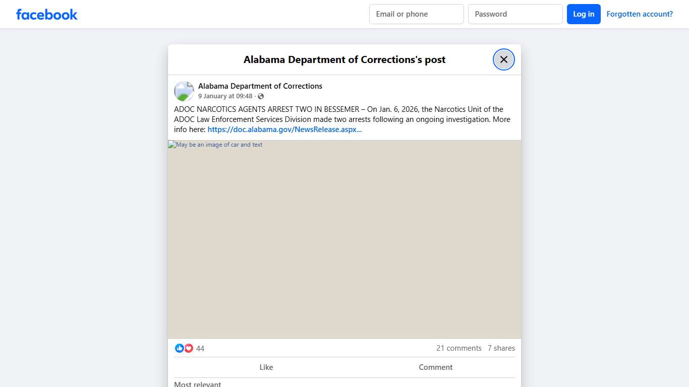 ADOC NARCOTICS AGENTS... - Alabama Department of Corrections Facebook